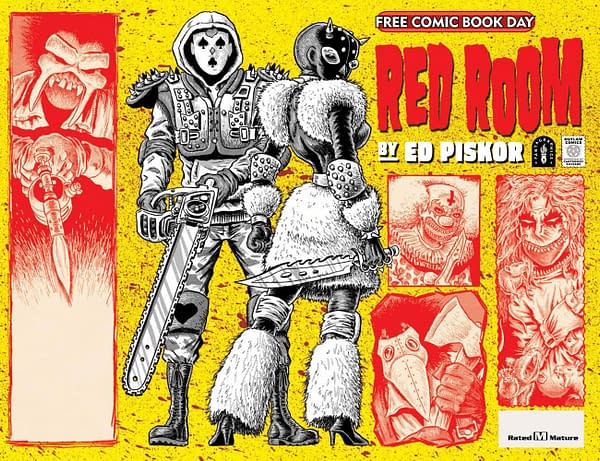 More FCBD Details For Valiant, 2000AD, Red Room, Dungeon &#038; RL Stine