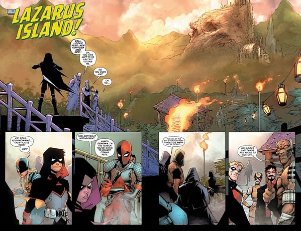 First Look At Lazarus Island In Robin #1 - But Not Mother Soul Yet