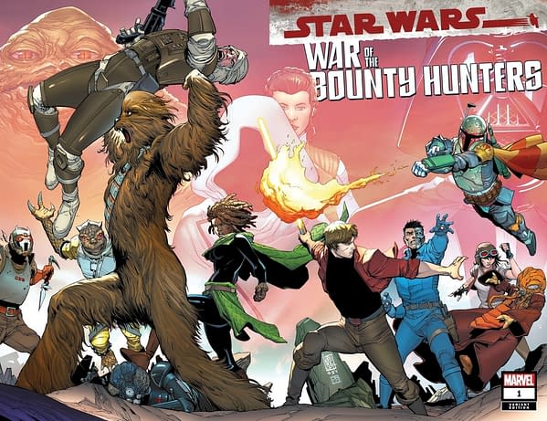 Cover image for STAR WARS WAR OF THE BOUNTY HUNTERS #1 (OF 5) CAMUNCOLI WRPAD VAR