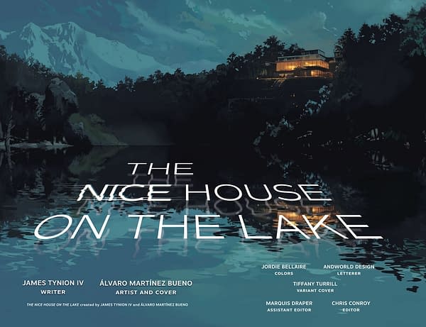 Interior preview page from NICE HOUSE ON THE LAKE #4 (OF 12) CVR A ALVARO MARTINEZ BUENO (MR)