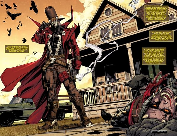 Todd McFarlane On Brett Booth, Gunslinger Spawn And Dinosaurs