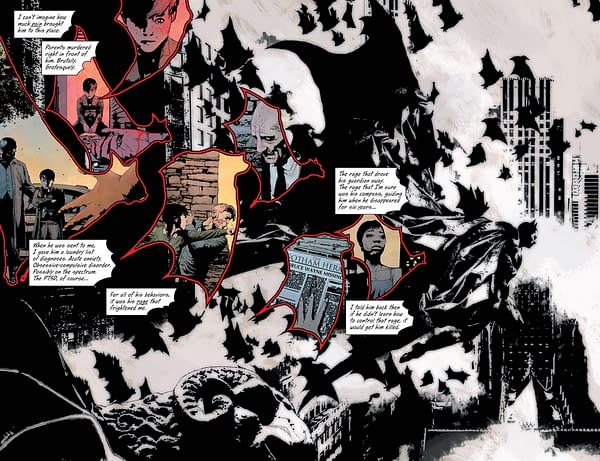 Interior preview page from BATMAN THE IMPOSTER #1 (OF 3) CVR A ANDREA SORRENTINO (MR)