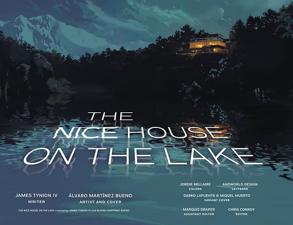 Interior preview page from NICE HOUSE ON THE LAKE #5 (OF 12) CVR A ALVARO MARTINEZ BUENO (MR)