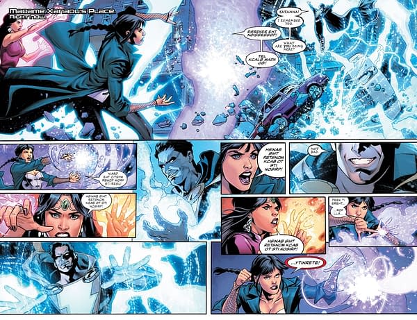 Interior preview page from Justice League #73