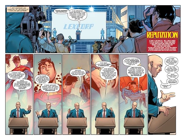 Interior preview page from Superman: Son of Kal-El #10