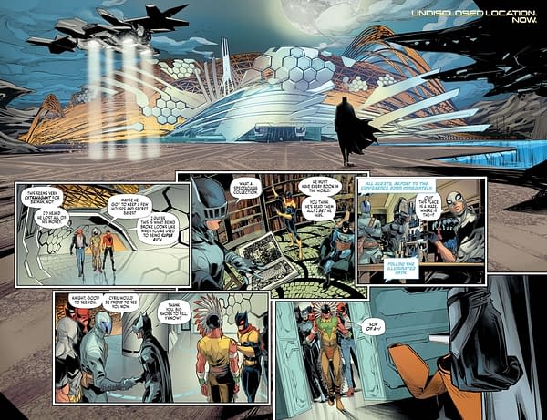 Interior preview page from Batman 2022 Annual #1