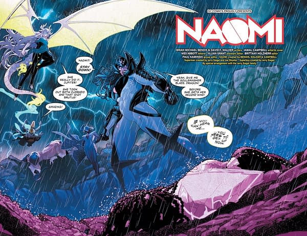 Interior preview page from Naomi Season 2 #6