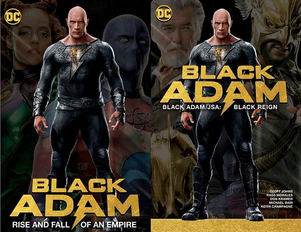 Two Black Adam Collections With Pretty Much The Same Cover, Out Today