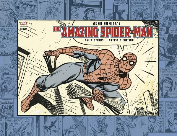 Cover image for JOHN ROMITA AMAZING SPIDERMAN DAILY STRIPS ARTISTS ED