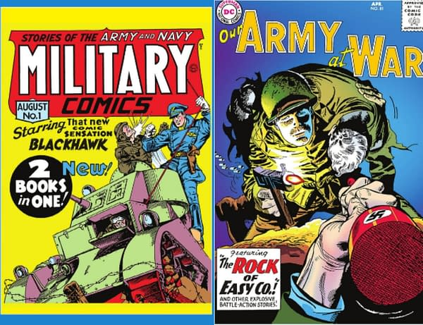 DC Facsimile Comics For Sgt Rock & Blackhawk First Appearances