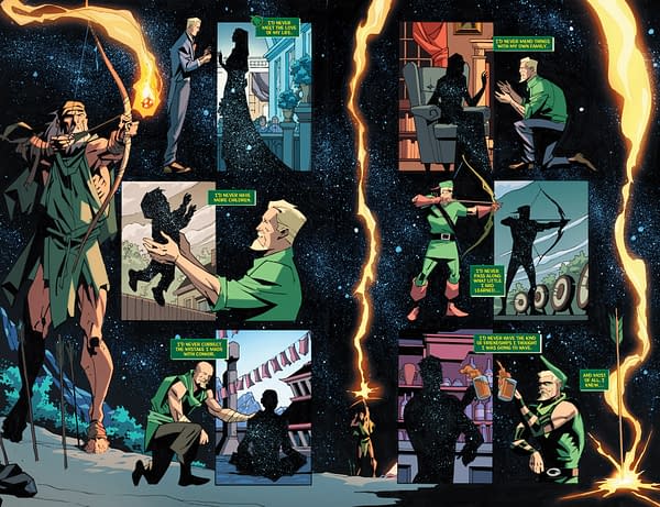 Interior preview page from Green Arrow #12