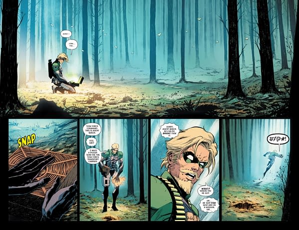 Interior preview page from Green Arrow #15