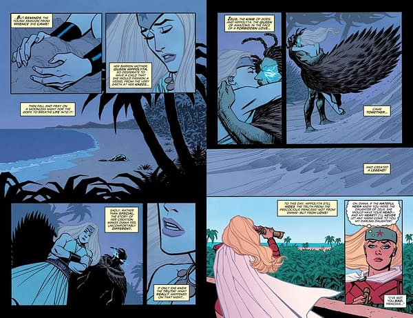 The Death Of Steve Trevor And The Birth Of Trinity In Wonder Woman #14