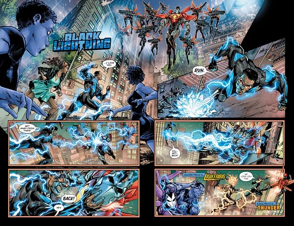 Interior preview page from Black Lightning #1