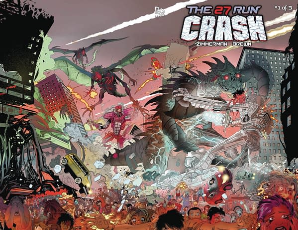 Cover image for 27 RUN CRASH #1 (OF 3) CVR B 5 COPY INCV MOORE