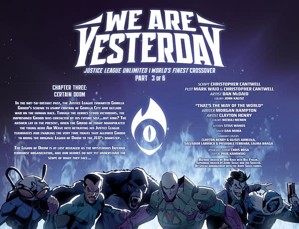Interior preview page from Batman/Superman: World's Finest 2025 Annual #1