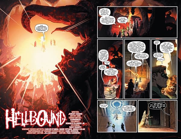 Interior preview page from Green Arrow #24