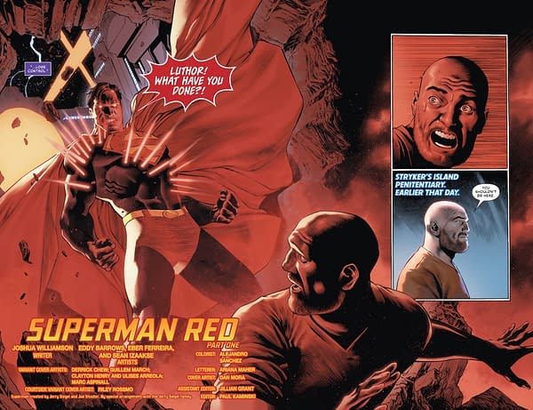Interior preview page from Superman #26