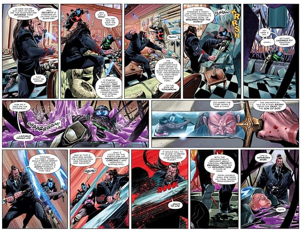 Interior preview page from Absolute Superman #8