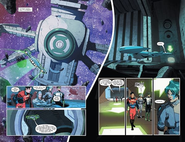 Interior preview page from Green Lantern #24