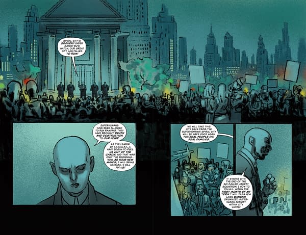 Interior preview page from BLACK HAMMER: SPIRAL CITY #7 NATE PIEKOS COVER