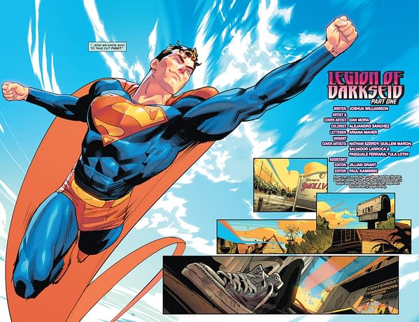Interior preview page from Superman #28