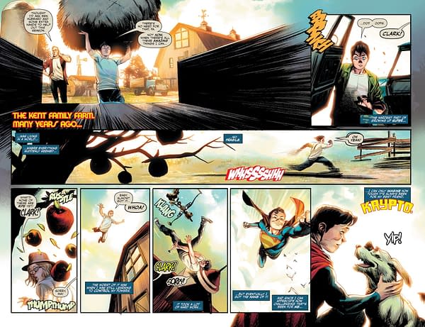 Interior preview page from Superman Unlimited #3