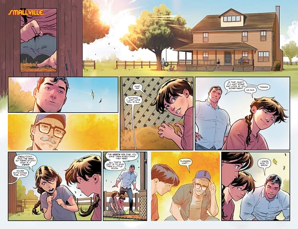 Interior preview page from Adventures of Superman: Book of El #1
