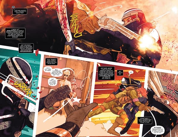 Interior preview page from Peacemaker Presents: The Vigilante/Eagly Double Feature #5