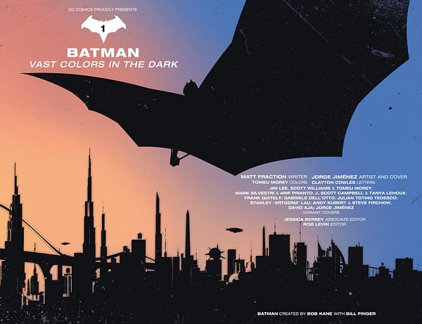 Interior preview page from Batman #1