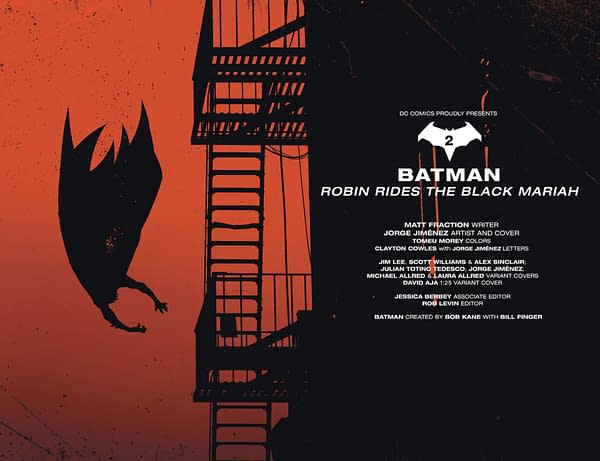 Interior preview page from Batman #2