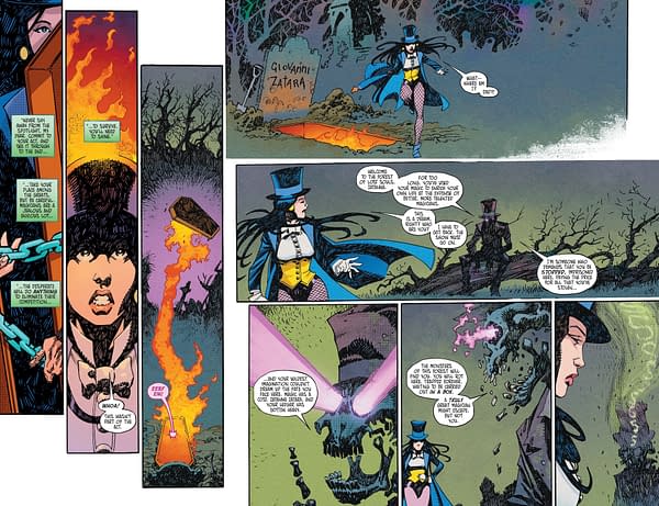 Interior preview page from DC's Zatannic Panic #1