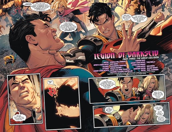 Interior preview page from Superman #30