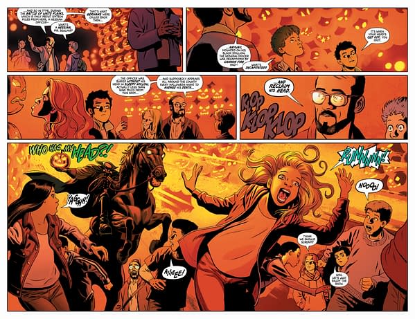 Interior preview page from Hornsby and Halo #11