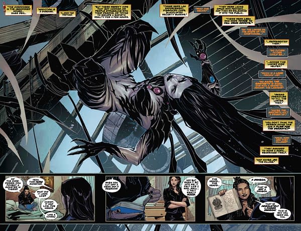 Interior preview page from Witchblade #15