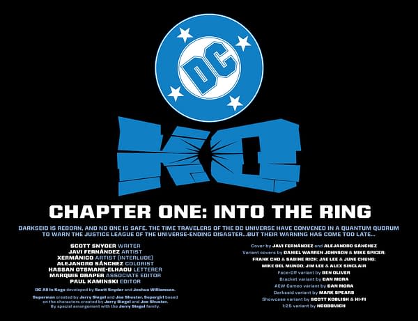 Interior preview page from DC KO #1