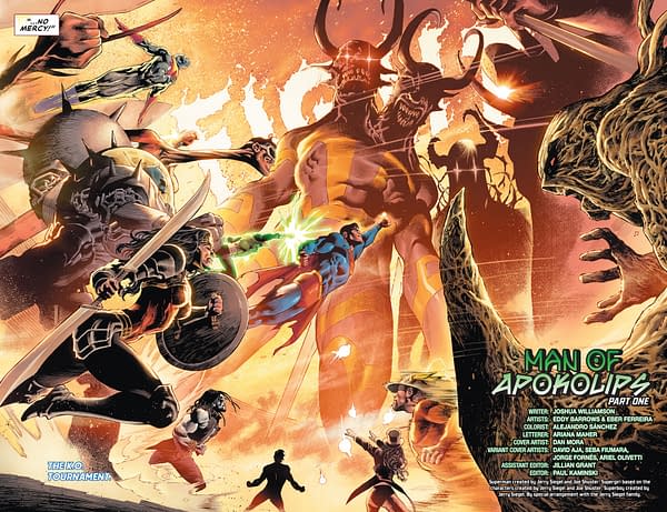 Interior preview page from Superman #31