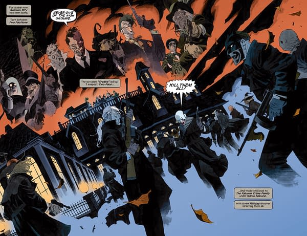 Interior preview page from Batman: The Last Halloween #10