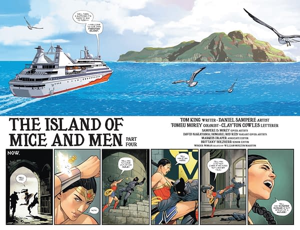 Interior preview page from Wonder Woman #26