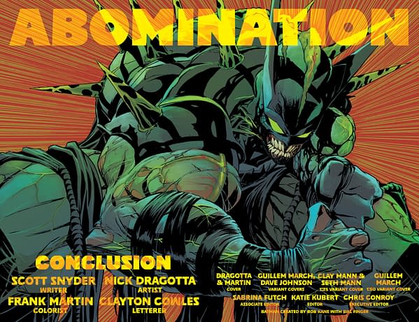 Interior preview page from Absolute Batman #14