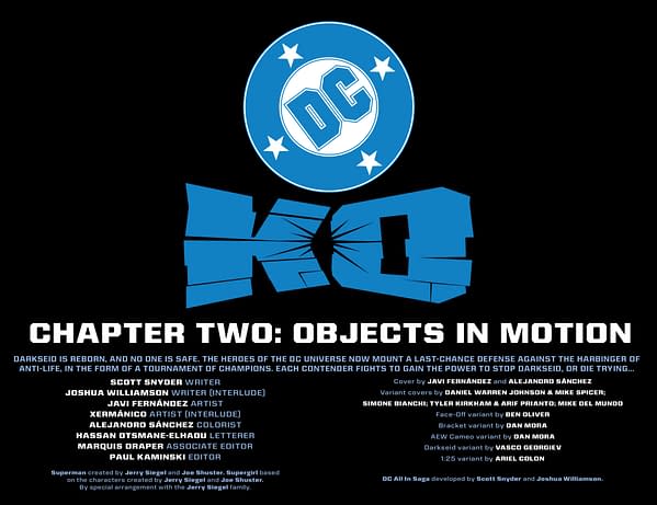 Interior preview page from DC KO #2