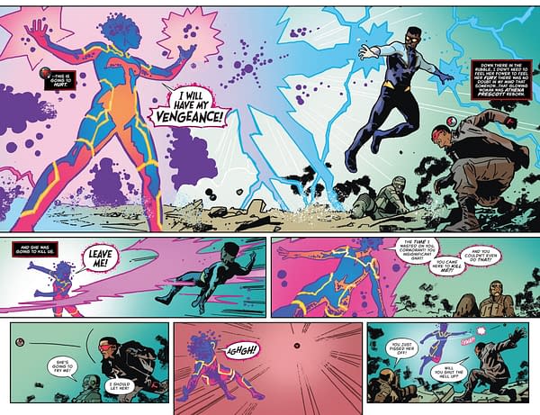 Interior preview page from Mr. Terrific: Year One #6