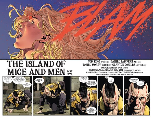 Interior preview page from Wonder Woman #27