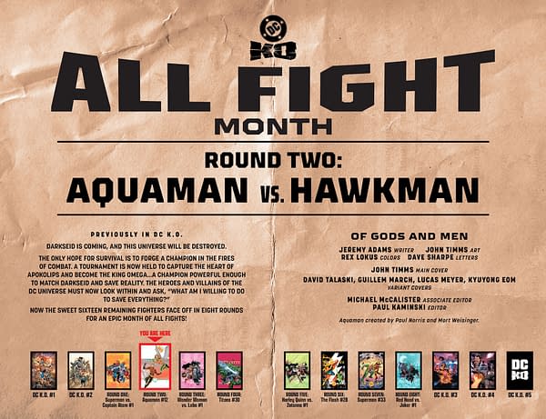 Interior preview page from Aquaman #12