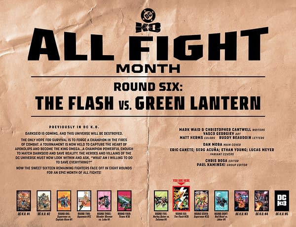 Interior preview page from Flash #28