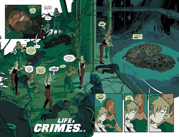 Interior preview page from Harley and Ivy: Life and Crimes #3