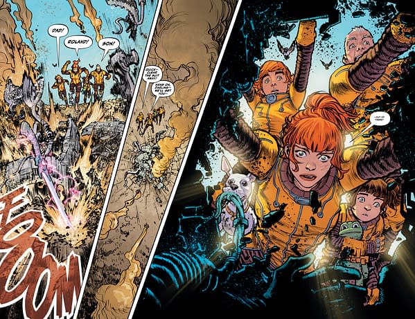 Interior preview page from Rocketfellers #12