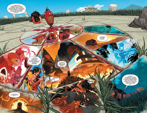 Interior preview page from Absolute Wonder Woman 2026 Annual #1