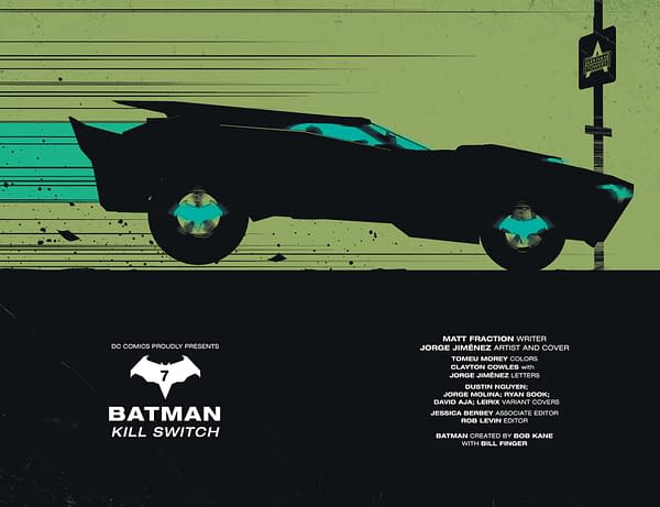 Interior preview page from Batman #7