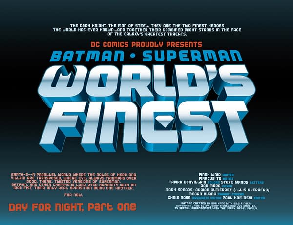 Interior preview page from Batman/Superman: World's Finest #48